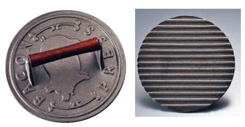 鉄鋳物 ベーコンプレス 丸型Ａ-146