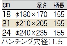 サイズ表