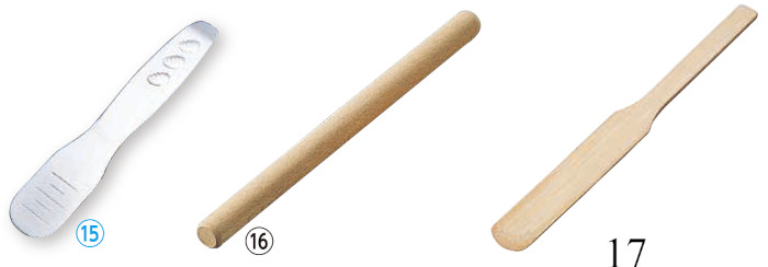 餃子ヘラ・餃子麺棒・焼売麺棒