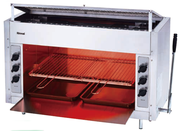 ガス赤外線グリラー リンナイペット（上火式）大 RGP-46SV