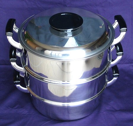 IH対応丸型蒸器