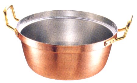シルバーアロー 銅 円付鍋（錫引き）