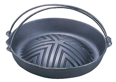 岩鋳 焼肉ジンギスカン鍋(ツル付)