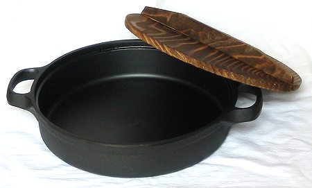 すきやき餃子兼用鍋 IH対応 鉄鋳物製 木蓋付きの通販サイト-フクジネット