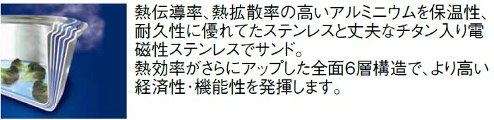 全面6層構造のシンプルスタンダード