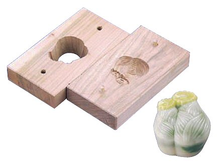 手彫物相型(上生菓子用)福寿草