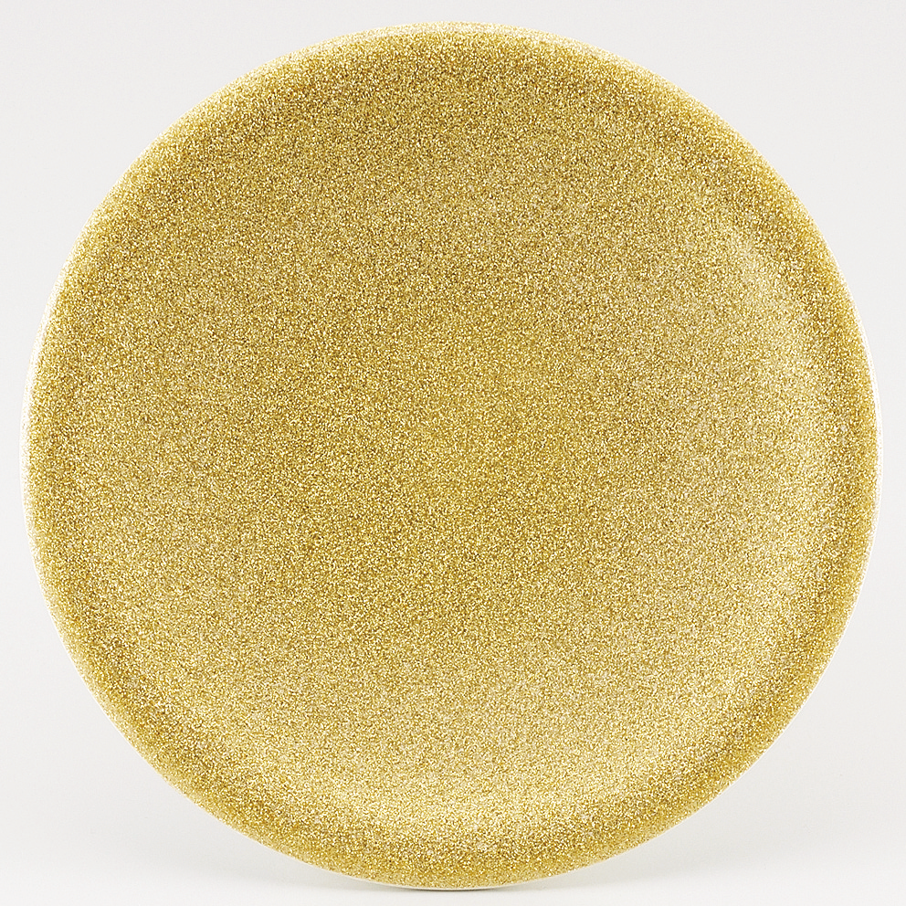 回転寿司皿 耐熱φ150 ゴールドパール 日本海 無地