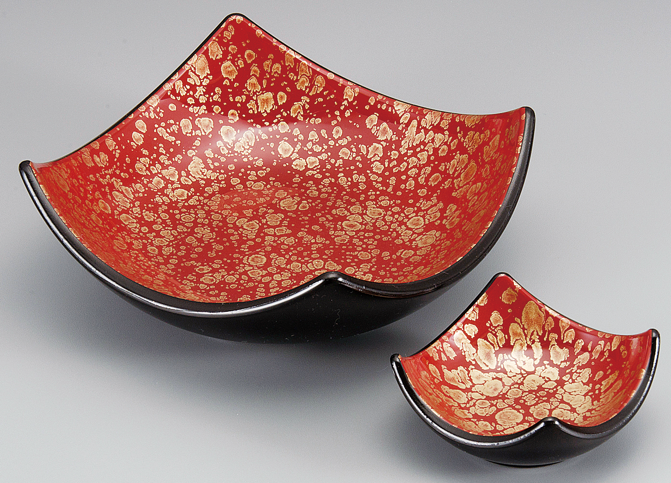 陶器調 5寸 冠盛鉢 朱津軽