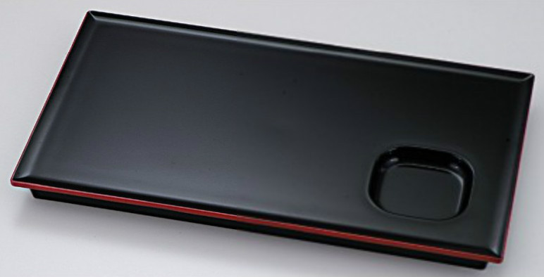 9.2寸 タレ付長角盛器