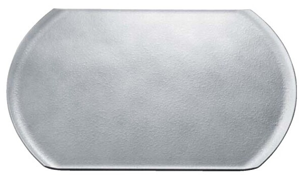浪漫小判トレー タタキ銀SL/裏黒塗 ノンスリップ加工