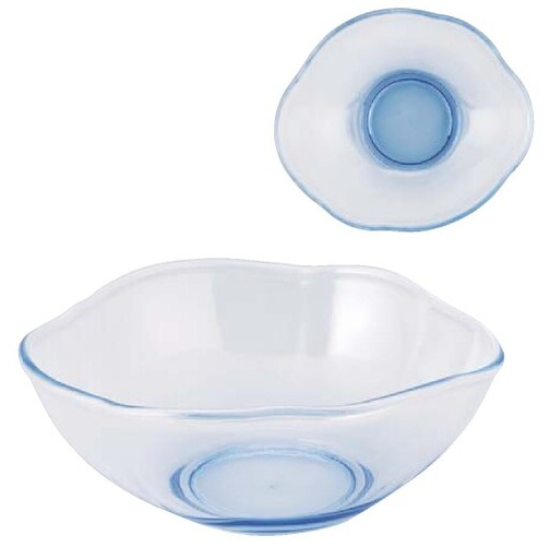 吉野鉢 透明ブルー