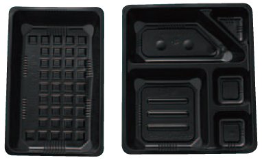 8寸幅広長手開き懐石BOX TSR-BOX 80-55/使い捨て高級弁当容器の通販サイト-フクジネット