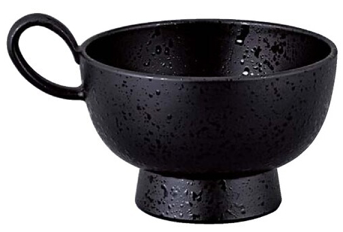 おわん 取手付 耐熱 トッティー仙才椀（大） 黒タタキ