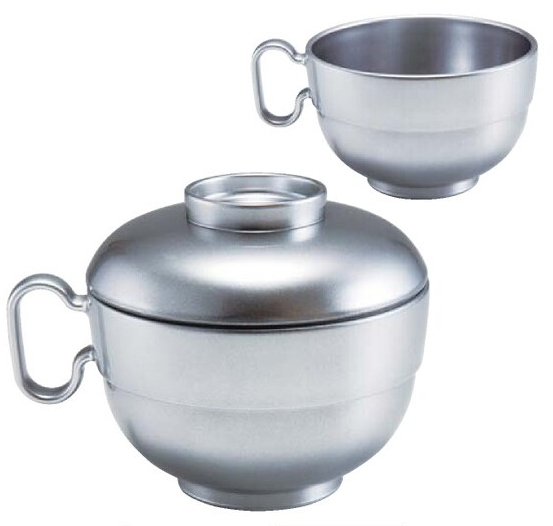 手付椀 耐熱仙才トッティー椀親蓋セット 黒内朱