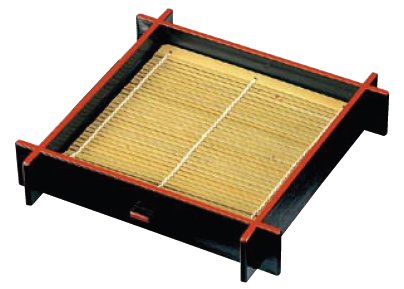 井桁そばざる黒天朱(底板無)