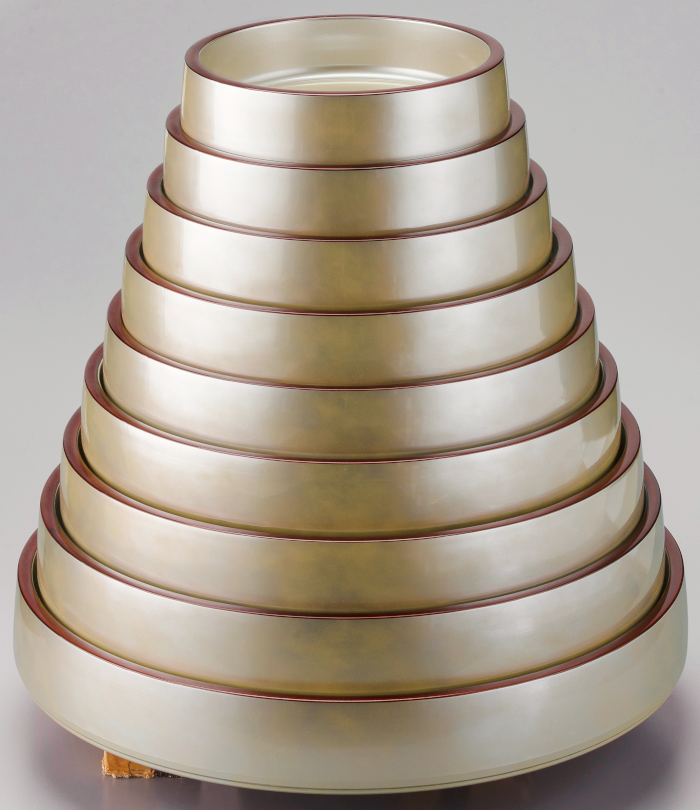 DXタイコ桶 黄金銀彩天べっ甲