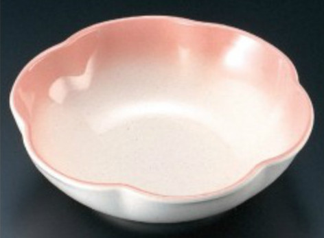 耐熱花鉢 ピンク吹塗(TA)/松花堂用器