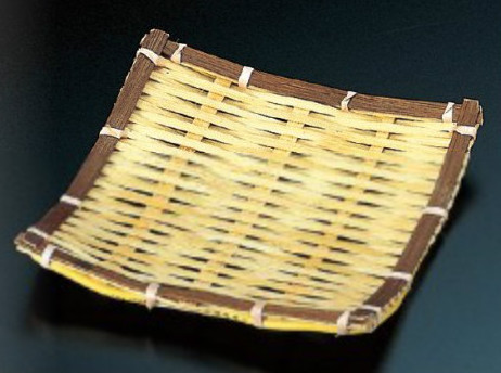 竹角皿(竹)/松花堂用器