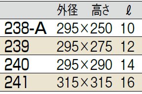 サイズ表