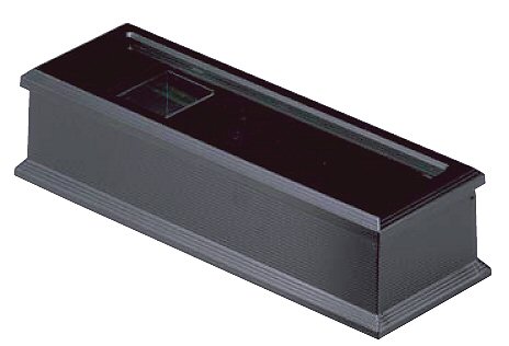 ABS製 箸箱 黒(楊枝入付)M10-977