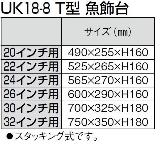 サイズ表