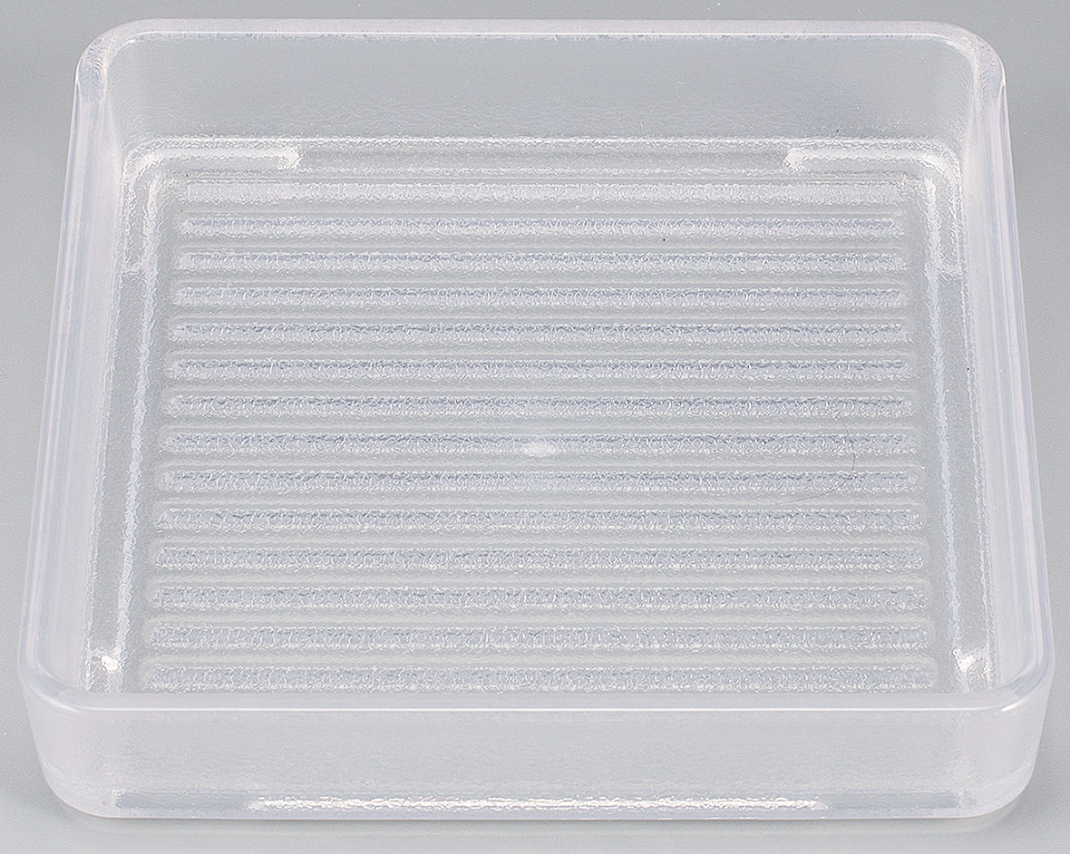 耐熱ABS樹脂 正角肉皿 透明