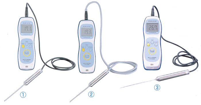 防水温度計 サニタリーサーモTP-100MR