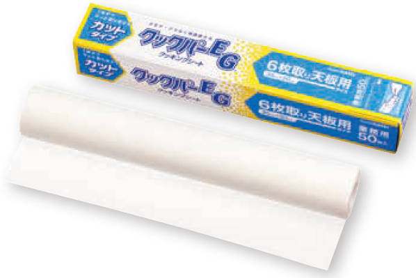 旭化成クッキングシート クックパーＥＧ6枚取天板用（50枚入）