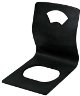 木製座椅子 重厚型 扇黒